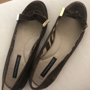 Tommy Hillfiger Brown Suede Loafer/Blain 8.5 M